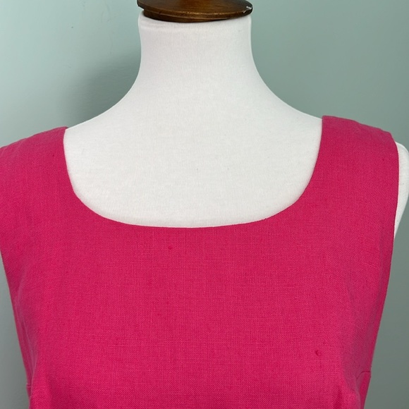 Linen Sleeveless Dress - Picture 2 of 5